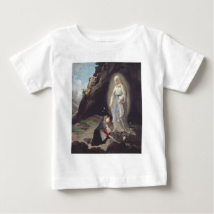 Camiseta De Bebé Virgen María de Lourdes