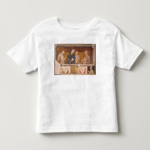Camiseta De Bebé Virgen y niño con St Francis y St. John