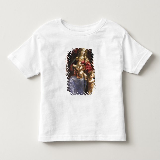 Camiseta De Bebé Virgen y niño con St. John infantil (Anverso)