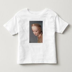 Camiseta De Bebé Virgen y niño, detalle del jefe del