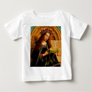 Camiseta De Bebé Virgin Mary por Jan van Eyck