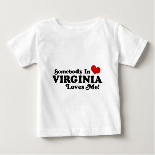 Camiseta De Bebé Virginia