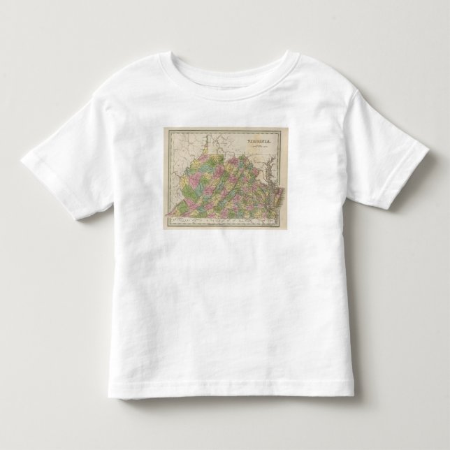 Camiseta De Bebé Virginia (Anverso)