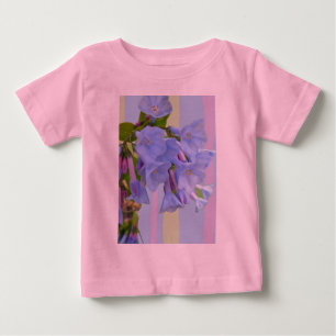 Camiseta De Bebé Virginia Bluebells Wildflower Baby T-Shirt