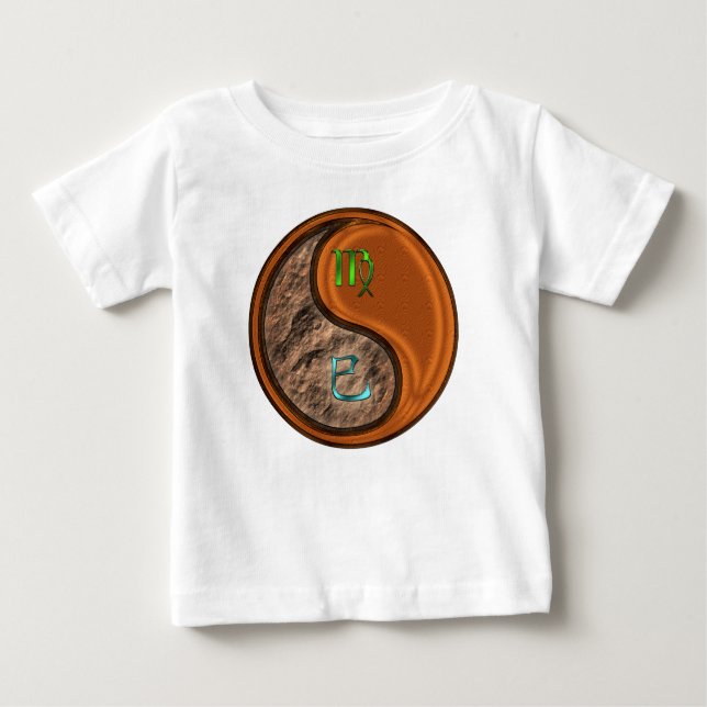 Camiseta De Bebé Virgo & Serpiente de Madera (Anverso)