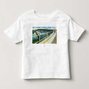 Camiseta De Bebé Visión a través del río Connecticut