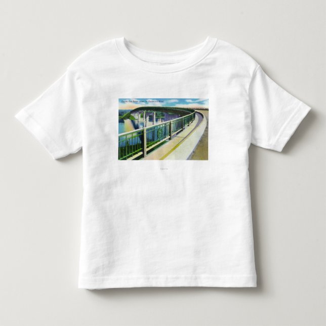 Camiseta De Bebé Visión a través del río Connecticut (Anverso)