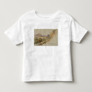 Camiseta De Bebé Visión cerca de Palermo, 1847 (pluma y tinta con