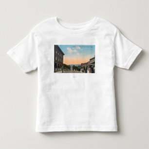 Camiseta De Bebé Visión de la parte alta desde el BeachSeaside, O