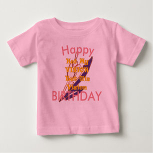 Camiseta De Bebé Visión Feliz Cumpleaños