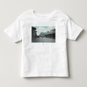 Camiseta De Bebé Visión occidental desde la playa de PikeLong, CA