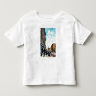 Camiseta De Bebé Visión septentrional desde la primera avenida