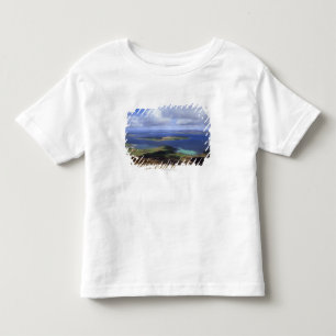 Camiseta De Bebé Visión superior: continente del sonido, graemsay 