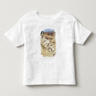 Camiseta De Bebé Vista a una de las estatuas gigantes de Telemon