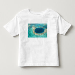 Camiseta De Bebé Vista aérea de Blue Hole, anclada en velero