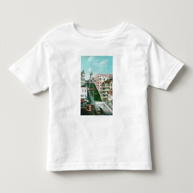 Camiseta De Bebé Vista aérea de la carretilla del vuelo de los (Anverso)
