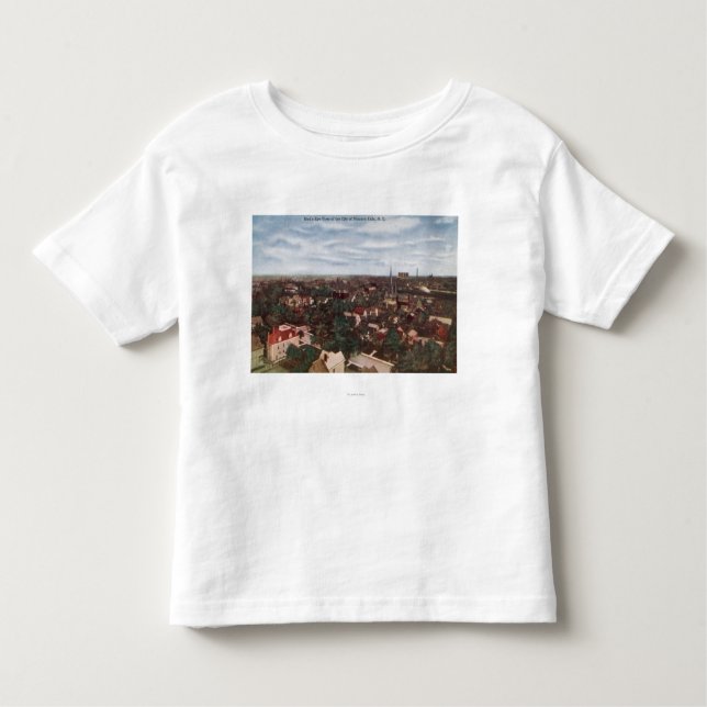 Camiseta De Bebé Vista aérea de la ciudad (Anverso)