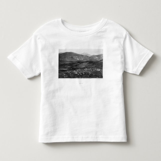 Camiseta De Bebé Vista aérea de la ciudad 7 (Anverso)