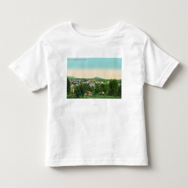 Camiseta De Bebé Vista aérea de la ciudad 9 (Anverso)