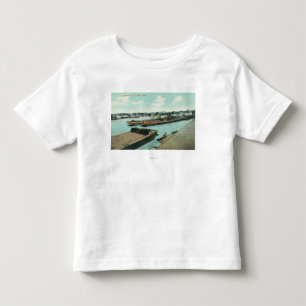 Camiseta De Bebé Vista aérea de la costa