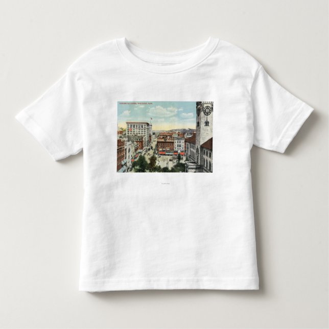 Camiseta De Bebé Vista aérea de la esquina de Harrington (Anverso)