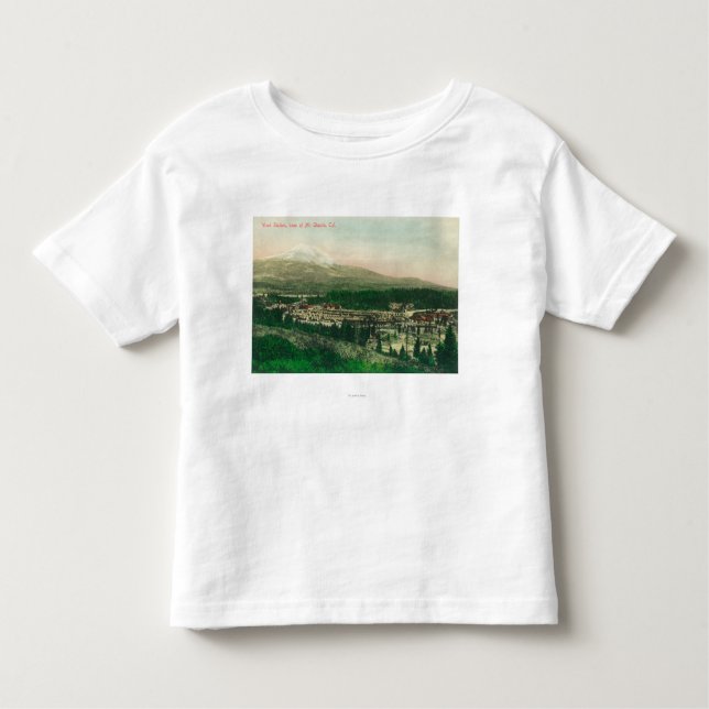 Camiseta De Bebé Vista aérea de la estación de la mala hierba en la (Anverso)