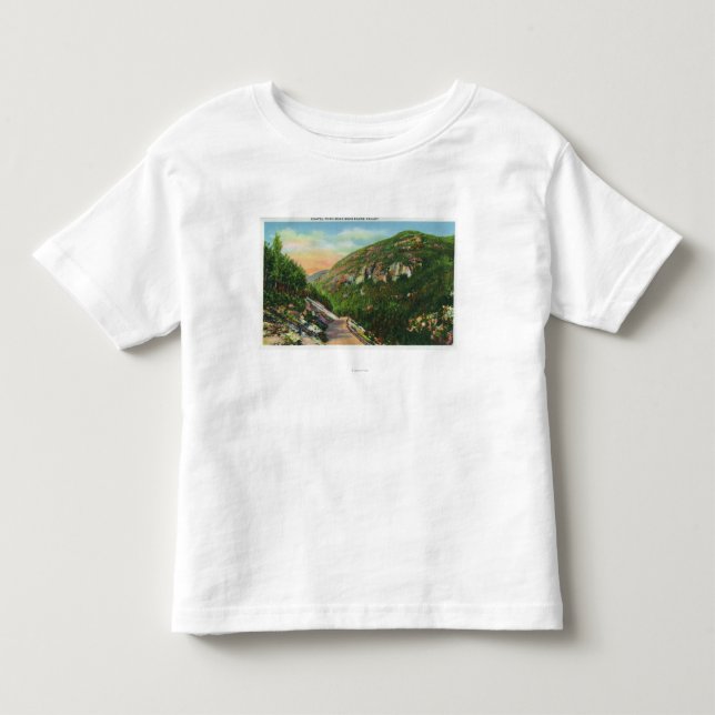 Camiseta De Bebé Vista aérea de los argumentos de la cala de los (Anverso)