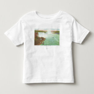 Camiseta De Bebé Vista aérea de Niagara Falls entero