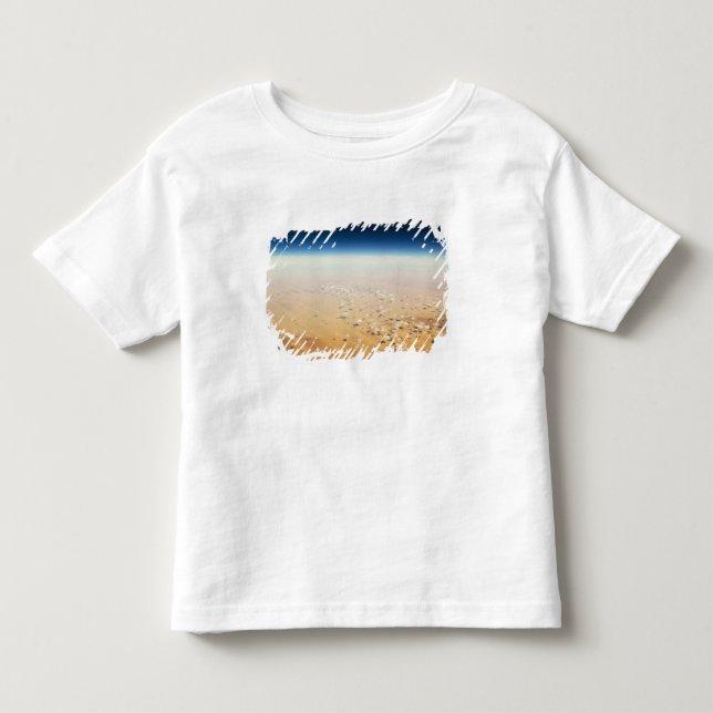 Camiseta De Bebé Vista aérea de un desierto (Anverso)