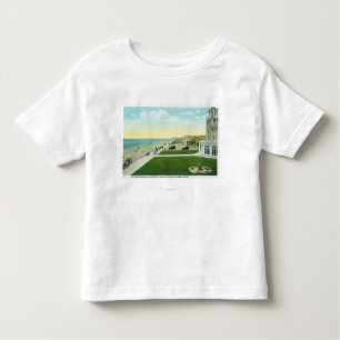 Camiseta De Bebé Vista aérea del BoardwalkSeaside, O