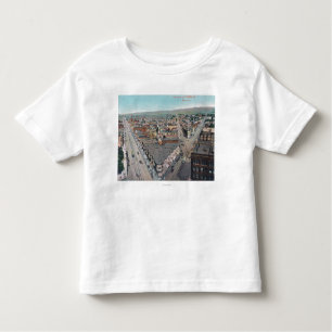 Camiseta De Bebé Vista aérea del CityOakland, CA