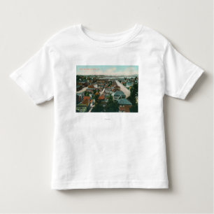 Camiseta De Bebé Vista aérea del CityVallejo, CA