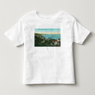Camiseta De Bebé Vista aérea del fuerte Rosecrans y de la ciudad