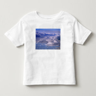Camiseta De Bebé Vista aérea del glaciar Lowell, Kluane