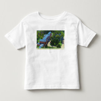 Camiseta De Bebé Vista aérea del hotel de Gideon Putnam, balneario