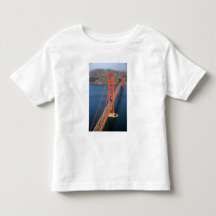 Camiseta De Bebé Vista aérea del puente Golden Gate en el