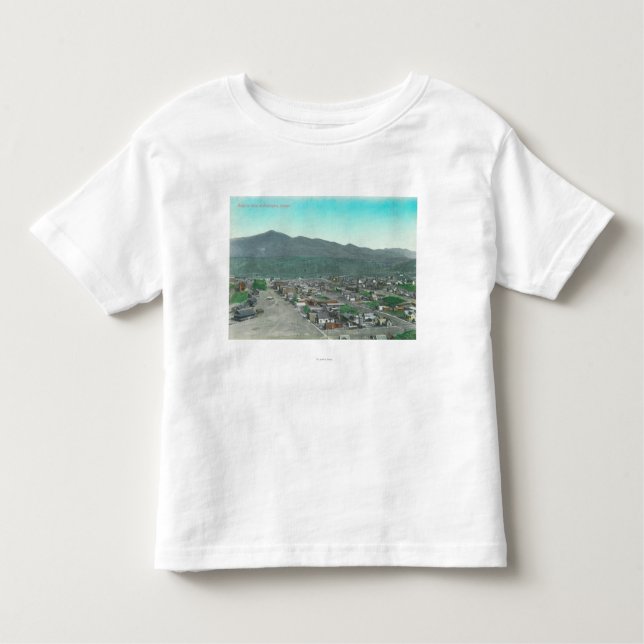 Camiseta De Bebé Vista aérea del TownHuntington, O (Anverso)
