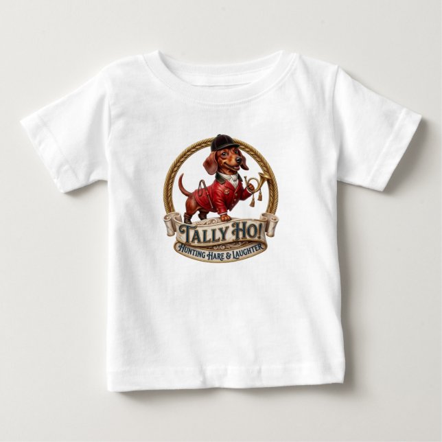 CAMISETA DE BEBÉ ¡VISTA AL ZORRO! (Anverso)