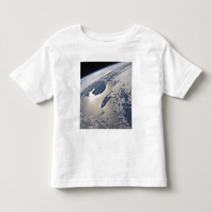 Camiseta De Bebé vista Alto-oblicua de la península de Gaspe