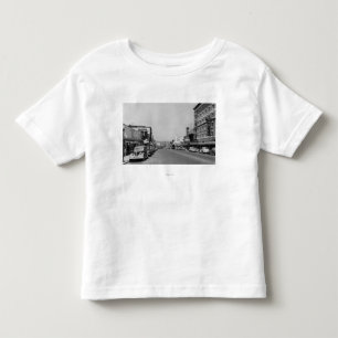 Camiseta De Bebé Vista céntrica de Chehalis, fotografía de