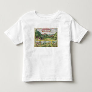 Camiseta De Bebé Vista de Alhambra, de 'Civitates Orbis Terrar