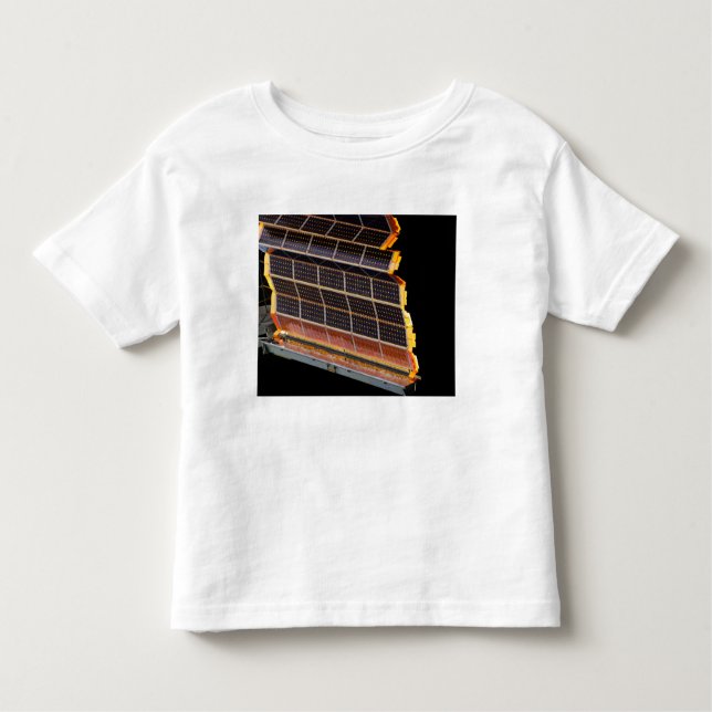 Camiseta De Bebé Vista de cerca de los paneles solares (Anverso)