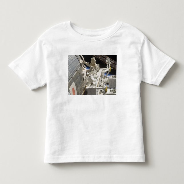 Camiseta De Bebé Vista de cierre de componentes (Anverso)