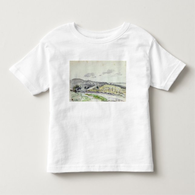 Camiseta De Bebé Vista de Clamart, 1864 (Anverso)