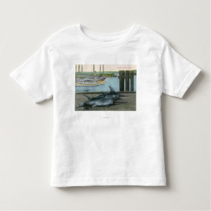 Camiseta De Bebé Vista de dos peces espadas