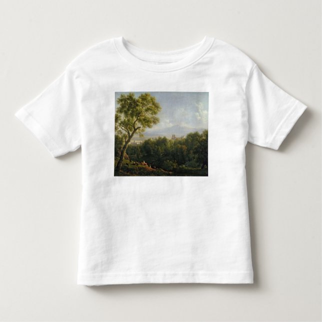 Camiseta De Bebé Vista de Frascati (Anverso)