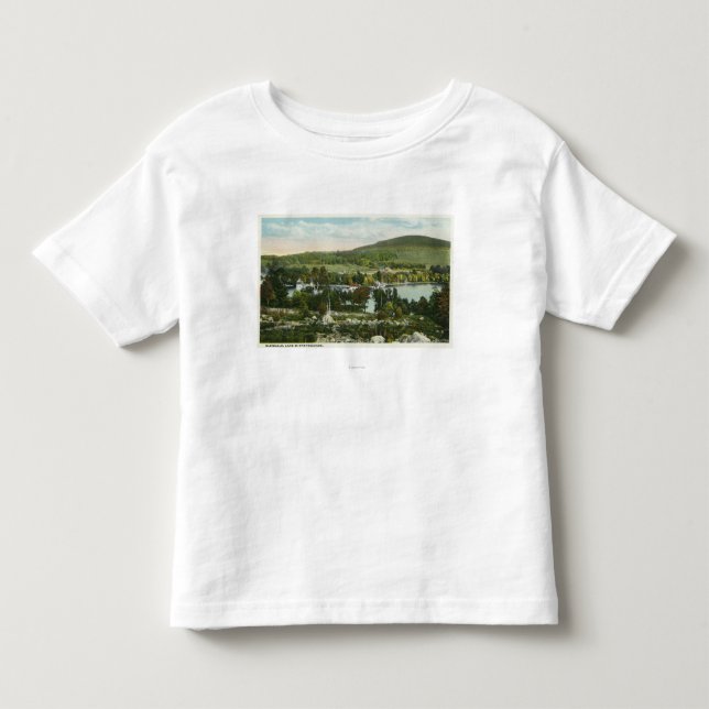 Camiseta De Bebé Vista de Glendale (Anverso)