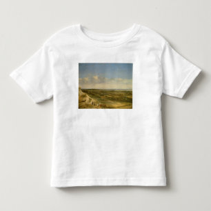 Camiseta De Bebé Vista de Haarlem de las dunas (aceite en lona)