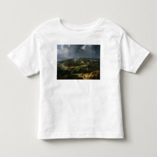 Camiseta De Bebé Vista de Jerusalén del valle de Jehoshaphat