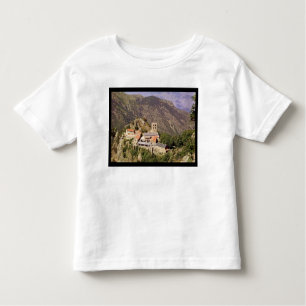 Camiseta De Bebé Vista de la abadía de San Martín du Canigou